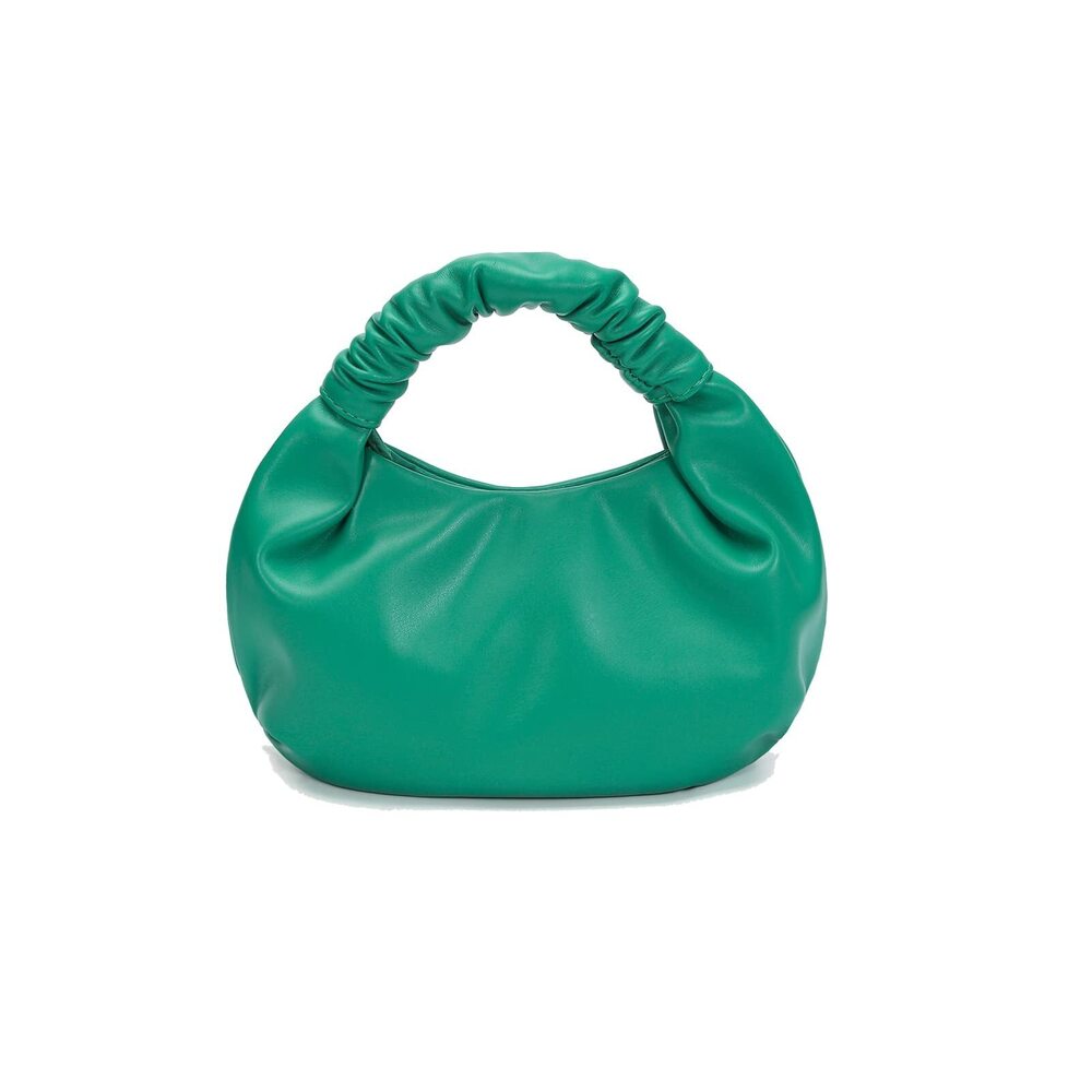 7151 Mini Hobo Tote Bags Soft Leather Clutch Purses Cloud-Shaped Top Handle